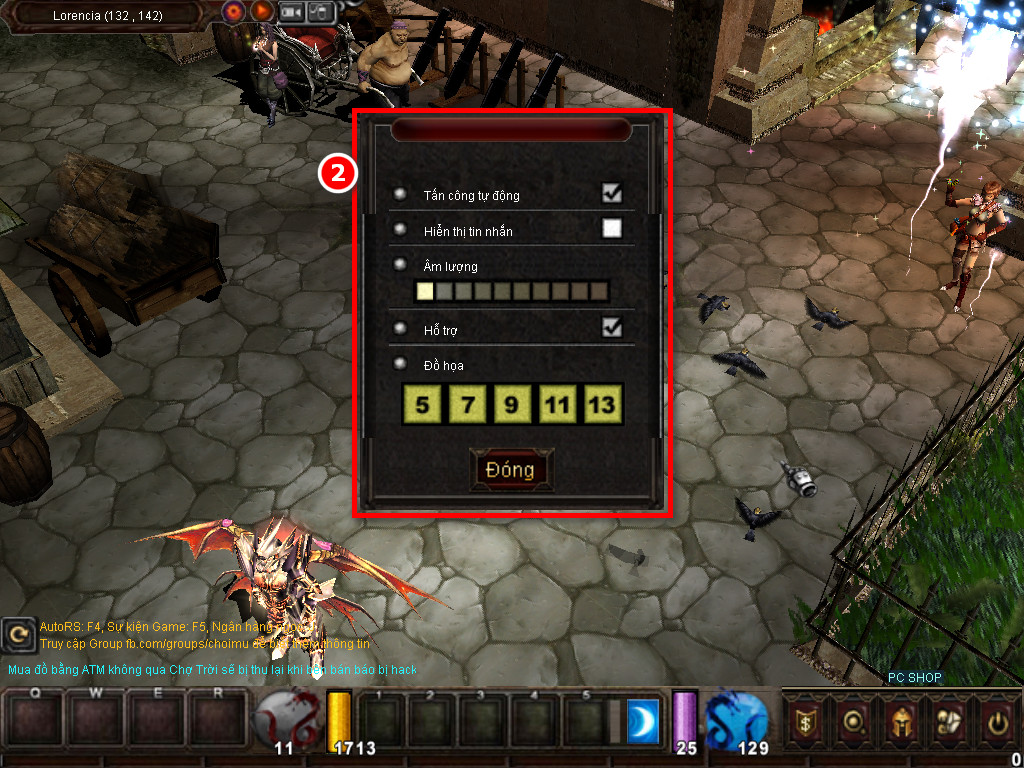 Chức năng chính của Game MU Anh Em